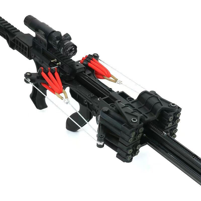 New RS-X7 'Doomsday' Slingshot Crossbow V4 - 9mm Steel balls