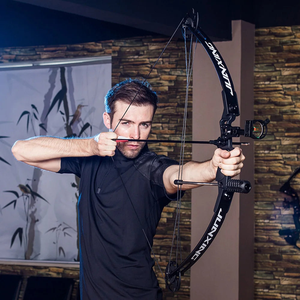 Compound Archery Bow 30-45 Lbs For Hunting, Shooting And Fishing.