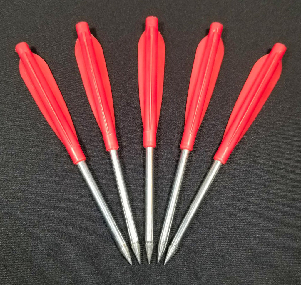 RS-X7 And RT-X7, V3, V4 Slingshot Crossbow Bolts - Red 15.8g