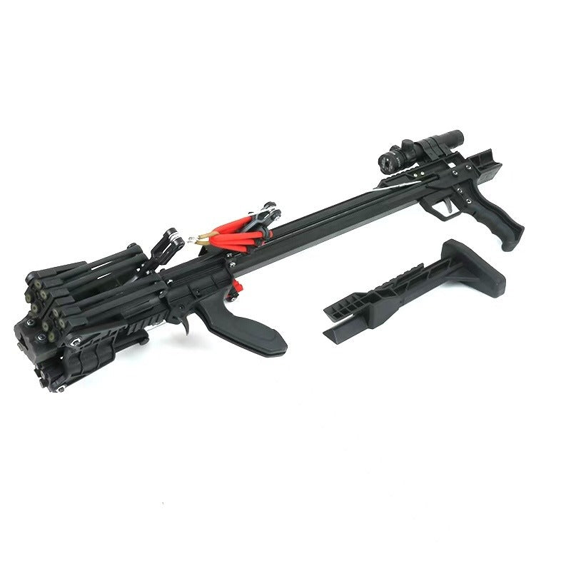 New RS-X7 'Doomsday' Slingshot Crossbow V4 - 9mm Steel balls