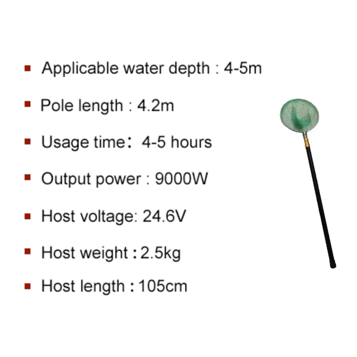 Electric Shock Fish Rod