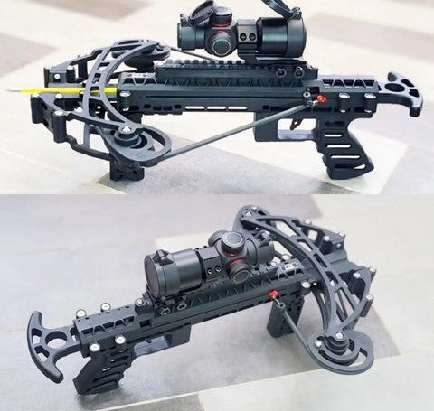 V52 - 'Hybrid Hunter' Slingshot Crossbow (160 FPS)