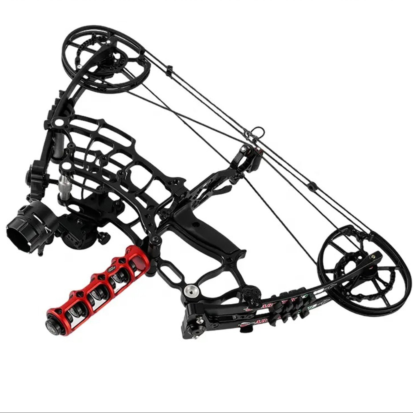 Red Dragon Dual Compound Bow | Steel Balls and Arrows Shooter
