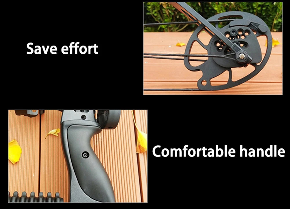 Compound Archery Bow 30-45 Lbs For Hunting, Shooting And Fishing.