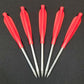 RS-X7 And RT-X7 Slingshot Crossbow Bolts -  Red 15.8g