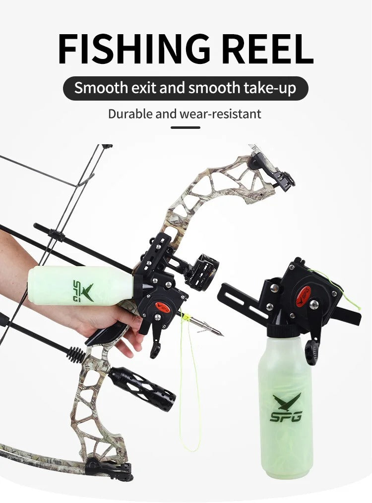 Archery and Slingshot Reel for Fishing and Hunting