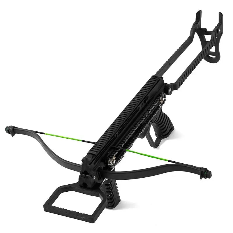 SOUL-EATER - CHAIN DRIVEN SLINGSHOT CROSSBOW (370FPS) Made in USA