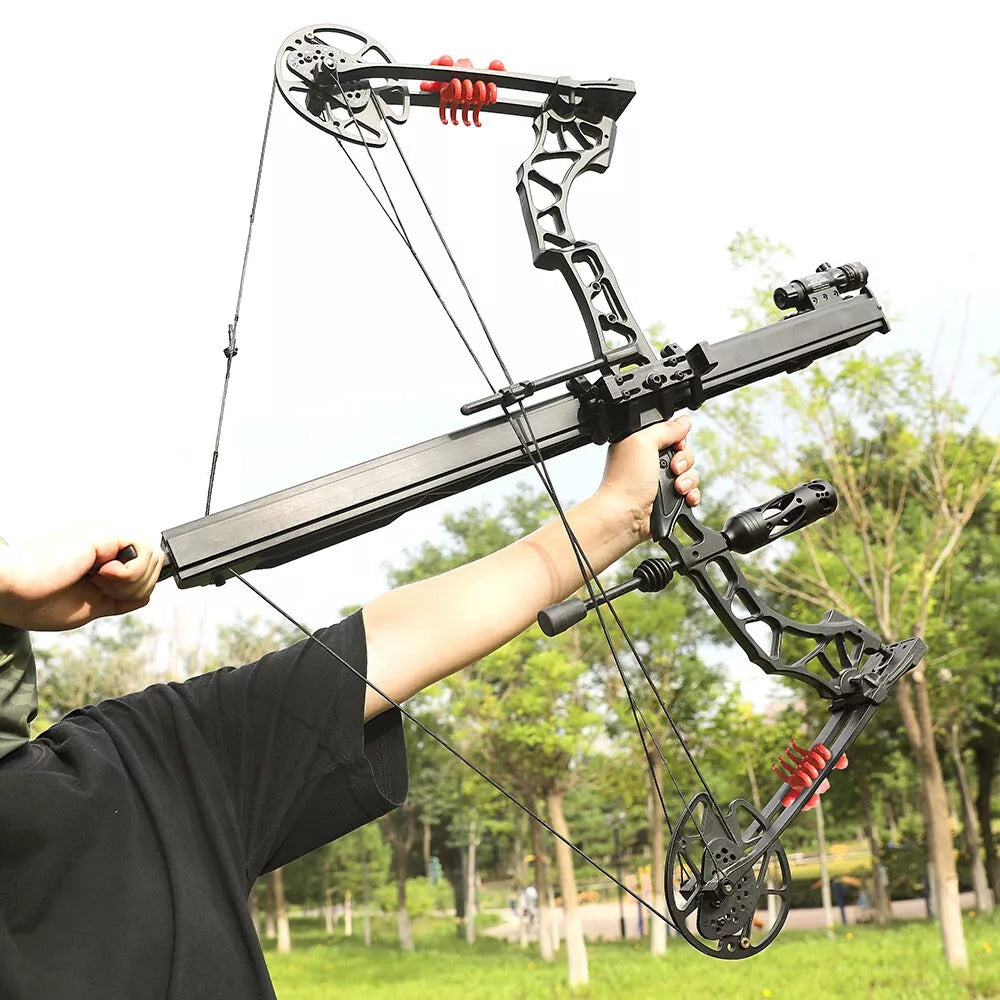 Compound Rapid Bow Arrow Launcher (Semiautomatic)