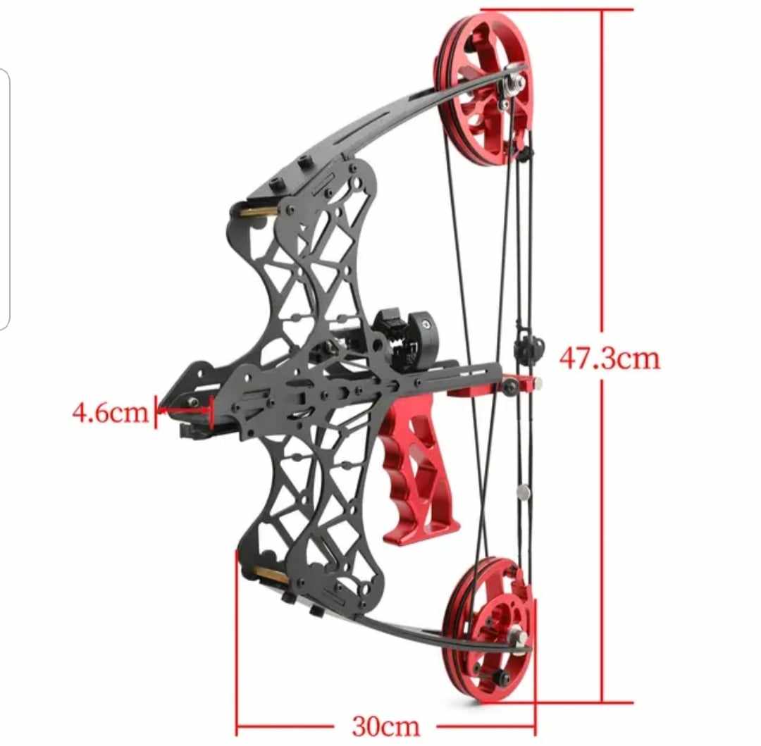 Dual-use Archery Compound Bow Steel Ball and Arrows