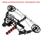 Red Dragon Dual Compound Bow Steels Balls And Arrows