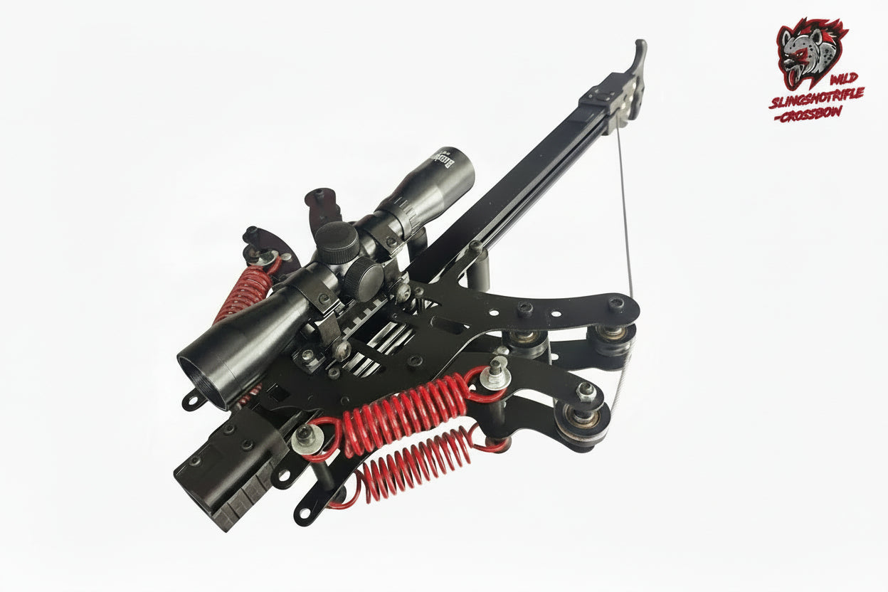 Full metal Predator V2 'SpeedShot' Slingshot Bow - Wild Slingshot Rifles 