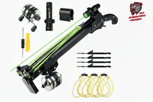 Hydra-V2 Fishing Slingshot (Complete Kit) - Wild Slingshot Rifles 