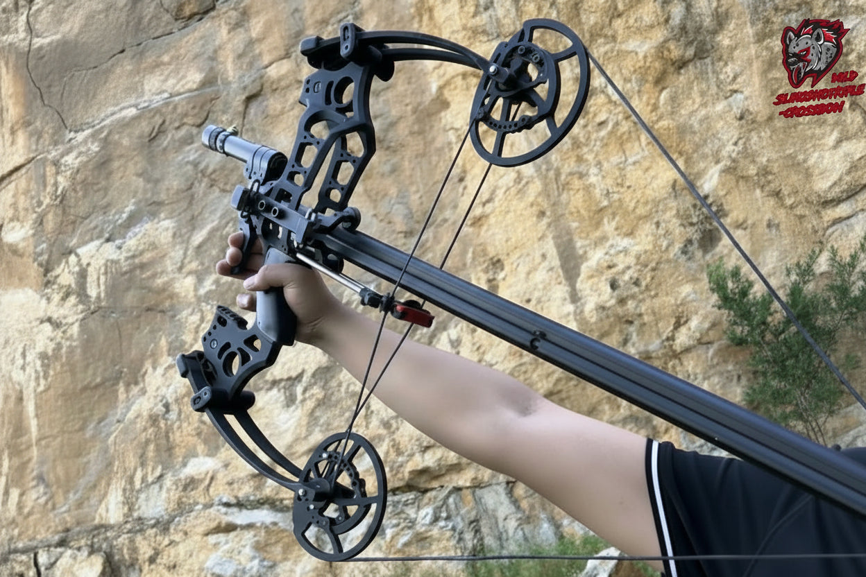 Rapido 400 FPS Continuous Shooting Slingshot Bow – Ultimate Speed & Power - Wild Slingshot Rifles 