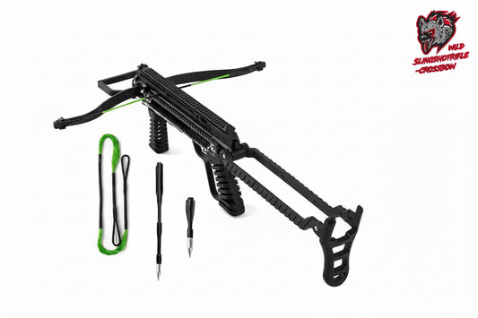 SOUL-EATER - CHAIN DRIVEN SLINGSHOT CROSSBOW (370FPS) Made in USA - Wild Slingshot Rifles 