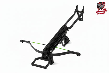 SOUL-EATER - CHAIN DRIVEN SLINGSHOT CROSSBOW (370FPS) Made in USA - Wild Slingshot Rifles 