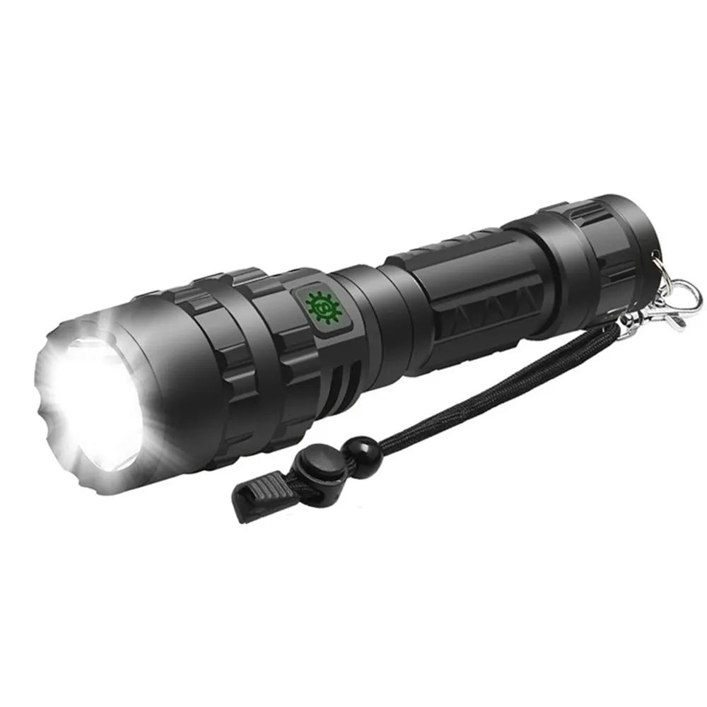 Tactical Hunting Flashlight, USB Rechargeable