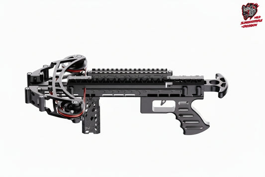 V52 - 'Hybrid Hunter' Slingshot Crossbow (160 FPS) - Wild Slingshot Rifles 