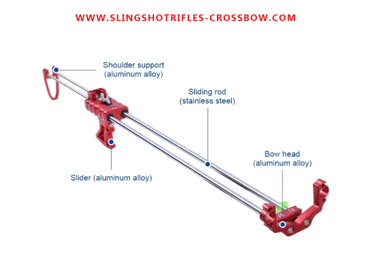 2024 RS-X10 LONG RANGE SLINGSHOT RIFLE